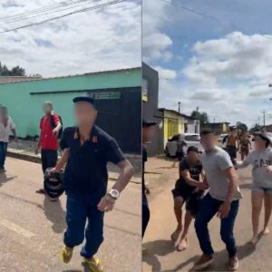 Repórter é atacado com capacete ao vivo em cobertura de acidente fatal em Porto Velho