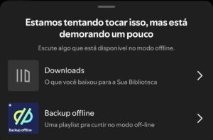Spotify apresenta falha e deixa usuários sem acesso a músicas online
