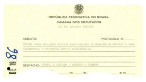 Congresso já tentou eleger técnico da seleção e implantar VAR nos anos 70