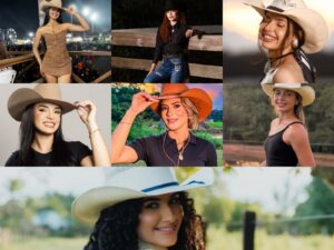 Sete candidatas disputam título de Rainha do Rodeio na Expoacre Juruá 2026