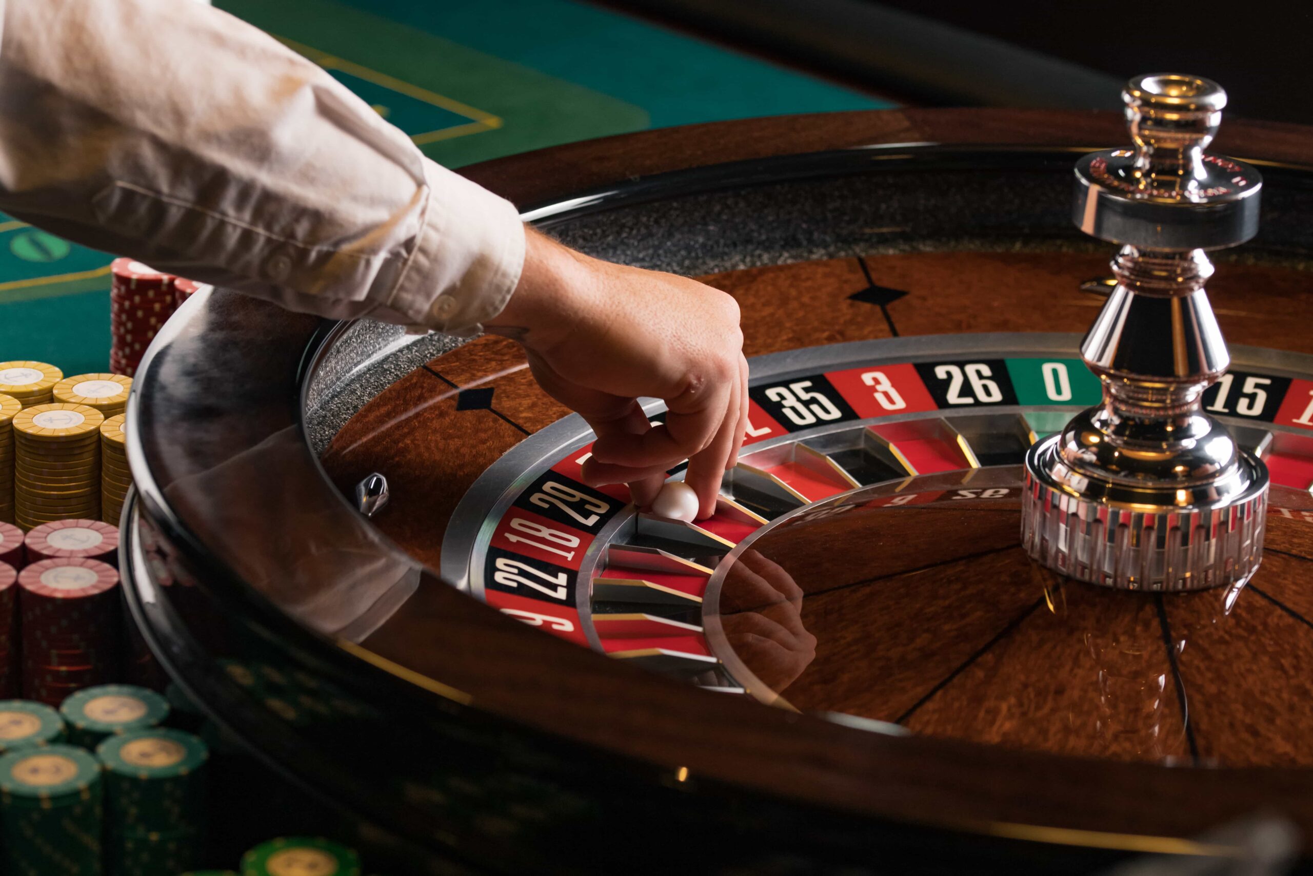 online casino roulette table game