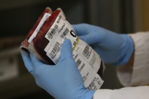 Sangue raro de doador único em SC viaja em cabine de avião para salvar paciente em MG